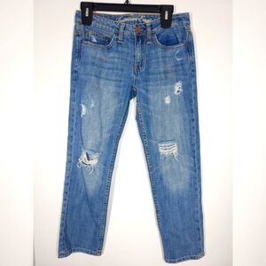 American Eagle Outfitters Jeans Light Distressing 0 Regular